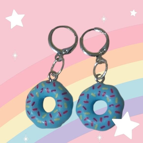Donut Earrings  - Picture 1 of 12